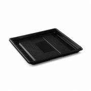 Bakke Zen Tapas 1-rum Kvadrat 876ml L250xB250xH20mm RPET Sort