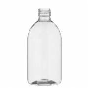 Flaske Pharma Sirop Flasker 500ml &Oslash;7xH161mm 30\% RPET