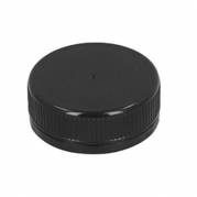 Låg Rund Ø38mm HDPE sort 250 stk. 