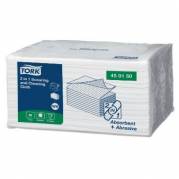 Aft&oslash;rrings- & skureklud Tork 2-i-1 W8 L38.5xB30cm Papir 1-lag Hvid