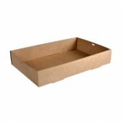 Bakke Boks 1-rum Glance Rektangul&aelig;r 11160ml L45xB31xH8cm Pap uden l&aring;g Brun