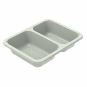 Bakke 2-Rums C2171-2A Rektangul&aelig;r L170xB126xH34mm 230/190ml CPET Evolve