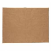 Burgerpapir Verive L500xB400mm brun naturlig Greaseproof FRA 80550389 600x450mm