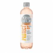 Mineralvand Aqua d'Or&nbsp;Vitamins Protect Fersken 0.5ltr RPET uden brus 0.0\% sukker