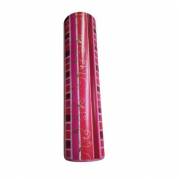 Gavepapir Moderne Striber 200 m/rl &Oslash;15xH55cm LWC 90g r&oslash;d