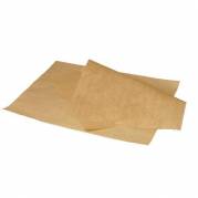 Burgerpapir Verive L200xB150mm brun Greaseproof FRA 80550388 L400xB300mm