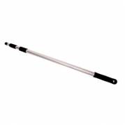 Teleskopskaft Max 74-180cm Alu S&oslash;lv/Sort til Max afst&oslash;ver