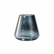 Lysestage Etna &Oslash;11.5xH10.5cm Smokey Glass