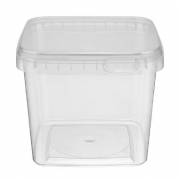 B&oslash;tte 1150ml L129xB129xH108mm PP 24 stk/ps Klar