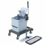 Rengøringsvogn/sæt Gulv UltraSpeed Pro på Chassis med 25ltr Spand/Presse/Moppe