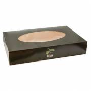 Bakke Zen Tapas 1-rum Kvadrat 876ml L250xB250xH20mm RPET Klar