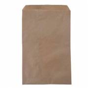 Bagerpose 1kg Rektangul&aelig;r L160xB260+20mm Papir 40gr Brun