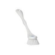 Opvaskeb&oslash;rste Stiv 25cm Plast Hvid