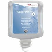 Skumsæbe Clear FOAM Pure Ecolabel uden Farve/Parfume til dispenser 1 ltr