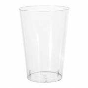 Plastglas 25 cl 107 mm PS Klar