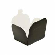 Takeaway &aelig;ske 1000 ml 100x165x58 mm PE-Belagt Mat sort 300 stk