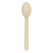 Spiseske Verive L160mm Voksbehandlet Træ Natur