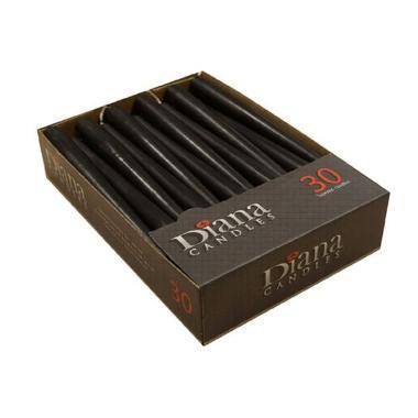Antiklys &Oslash;22x245 mm Br&aelig;ndetid 7.5 timer Sort