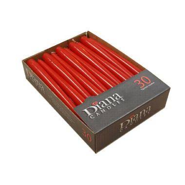 Antiklys &Oslash;22x245 mm Br&aelig;ndetid 7.5 timer R&oslash;d