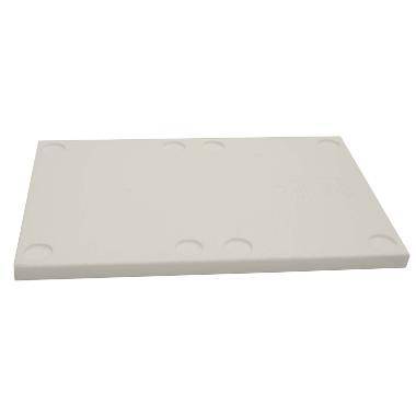 L&aring;g 60x40x2.5 mm EPS Hvid til Hvide termokasser 25/40/50 ltr
