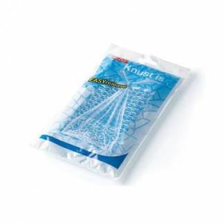 Isterningepose til knust is Selvlukkende plast klar