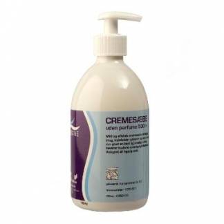 Cremesæbe Pristine Svanemærket uden Parfume/Parabener med pumpe 500 ml, 12 fl x 500 ml/krt