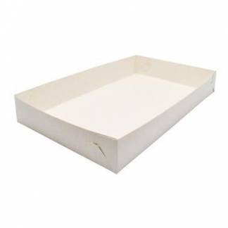 Kage&aelig;ske fold selv nr 5 h&oslash;j L380xB230xH70mm pap hvid