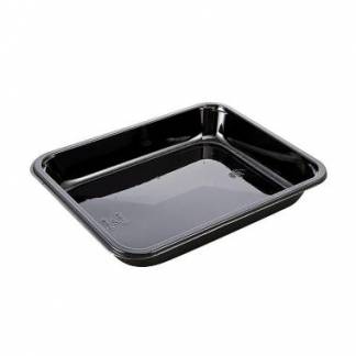 Bakke 1-rum 2227-1E 1035 ml 227x178x35 mm HICPET sort