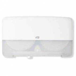 Dispenser toiletpapir Tork jumbo mini T2 twin Hvid