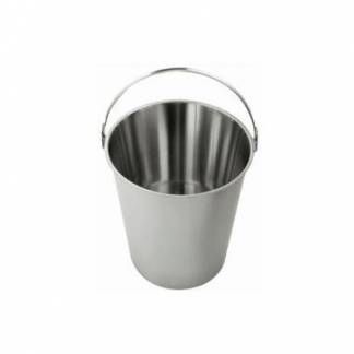 Spand 12 ltr &Oslash;30x27 cm med Hank Rustfrit st&aring;l