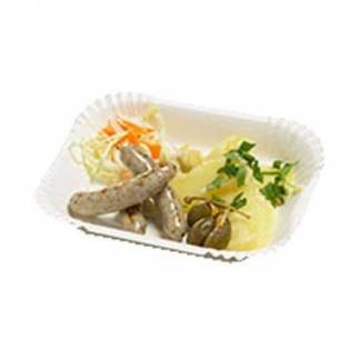 Bakke 16x19x3 cm Firkant Pap PE-belagt