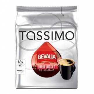 Kaffe Tassimo Gevalia Dark 5 poser &aacute; 16 breve