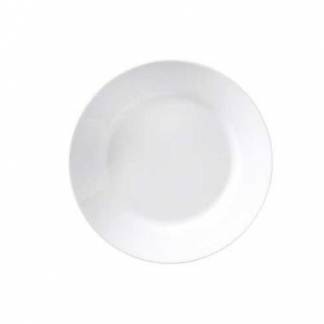 Tallerken Dyb med fane Superwhite &Oslash;28 cm Porcel&aelig;n Hvid