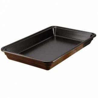 Fad 1/1 GN 53x32x6.5 cm Ovnfast Porcel&aelig;n Sort