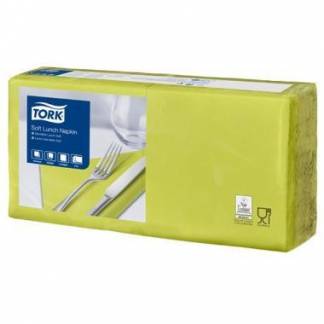 Serviet Tork 33x33cm 3-lag Lime