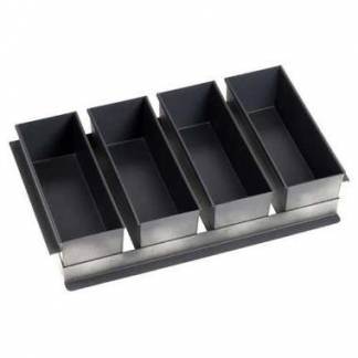 Br&oslash;dform Rugbr&oslash;d 1/1 GN 53x32.5x10.5 cm Non-Stick