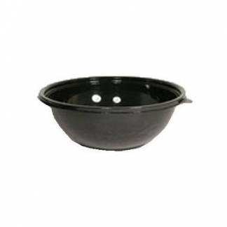 Plastsk&aring;l Bowle 4500 ml &Oslash;305x110 mm BOW92160-50 Rund APET Sort