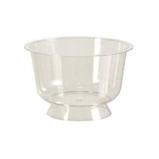 Dessertb&aelig;ger p&aring; fod 200ml &Oslash;95xH61mm PS klar