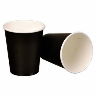 Kaffeb&Atilde;&brvbar;ger Pap 25 cl 8 oz Sort