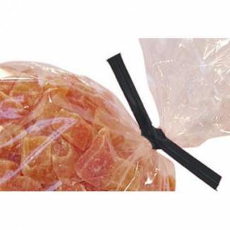 Poselukker Twis Ties 100 mm 1 tr&aring;d sort