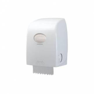 Dispenser h&aring;ndkl&aelig;derulle Kimberly Clark Aquarius plast Hvid