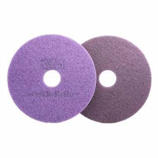 Rondel 3M Scotch-Brite Plus Diamant 17 tommer  22x432 mm Lilla t/Marmor/Terazzo