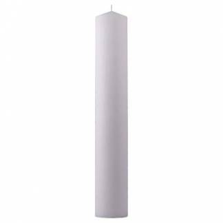 Alterlys &Oslash;70x460 mm Br&aelig;ndetid 122 timer Ren Stearin Hvid