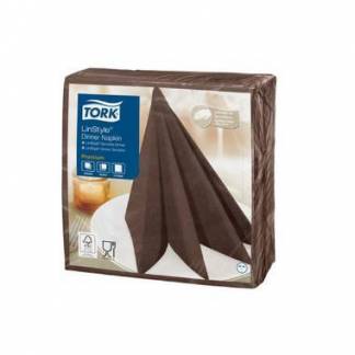 Serviet Tork Linstyle 39x39cm Kakao