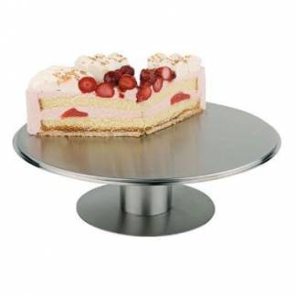 Kageopsats &Oslash;30.5x9 cm Matpoleret Rustfri st&aring;l