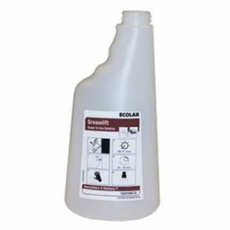 Flaske Tom Skum 650ml med Tryk uden Hoved Klar til KitchenPro Greaselift