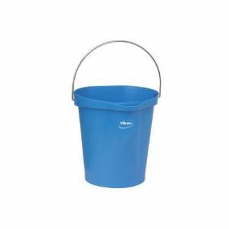 Spand Vikan Hygiejne 12 ltr Bl&aring; Reng&oslash;ring/f&oslash;devarekontakt