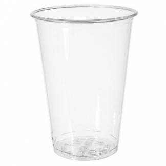 Plastglas 20 cl Bioware H 95 mm &Atilde;&tilde;70 mm  PLA Klar