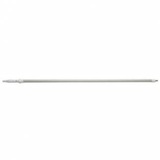 Teleskopskaft 160-278 cm med Vandgenneml&oslash;b Aluminium Hvid