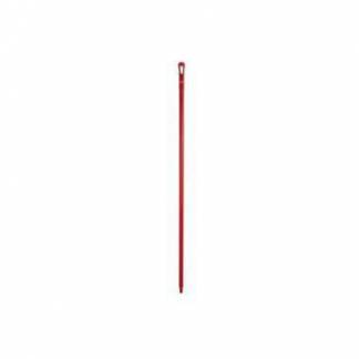 Skaft Ultra hygiejnisk &Oslash;34x1700 mm med Gevind PP R&oslash;d